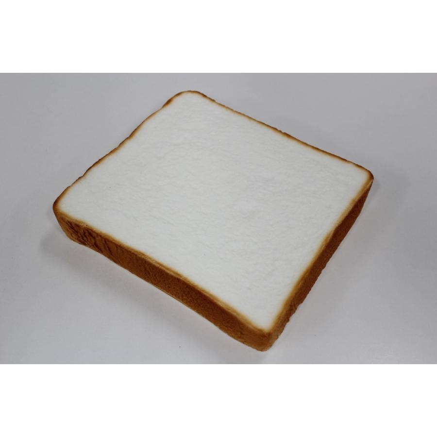 【病院食】実物分量　食パン80g（磁石なし）　211kcal　食品サンプル　フードモデル　ダイエット　トレーニング　栄養指導 | 