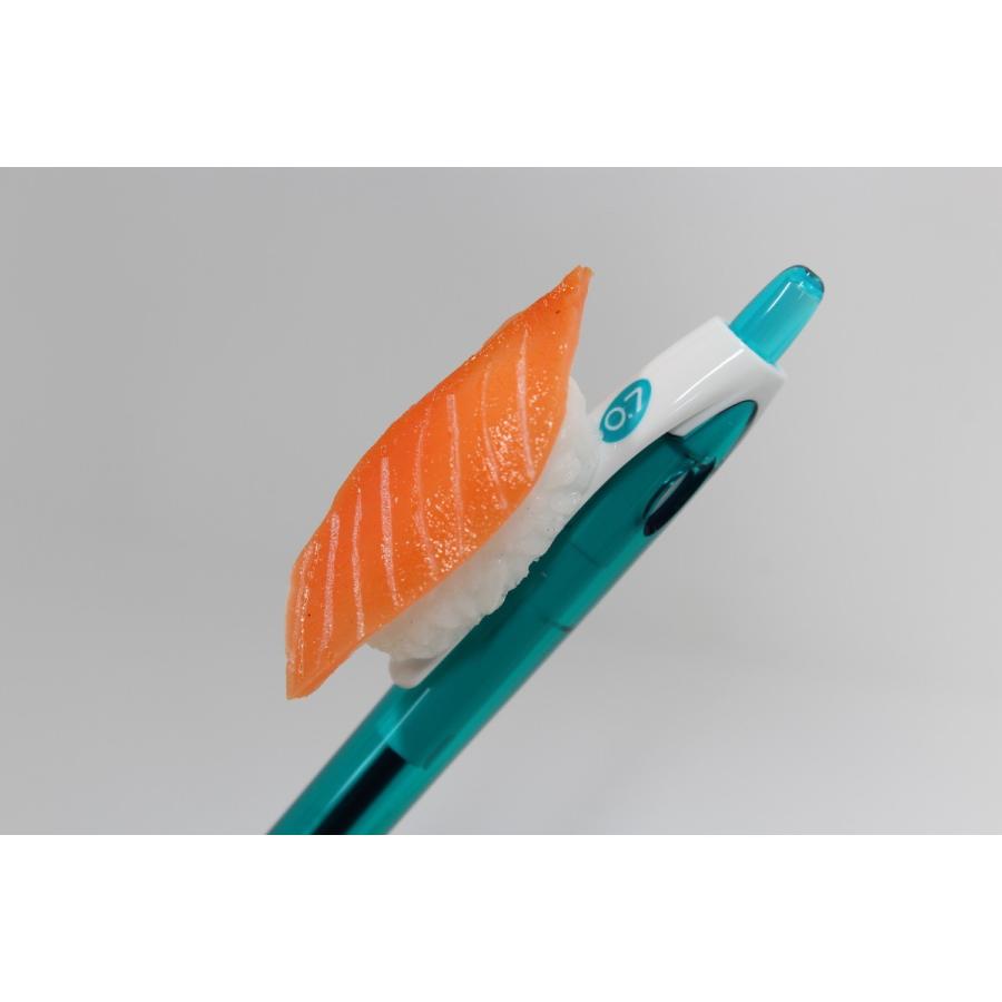 食品サンプル　寿司ボールペン　サーモン |  | 01