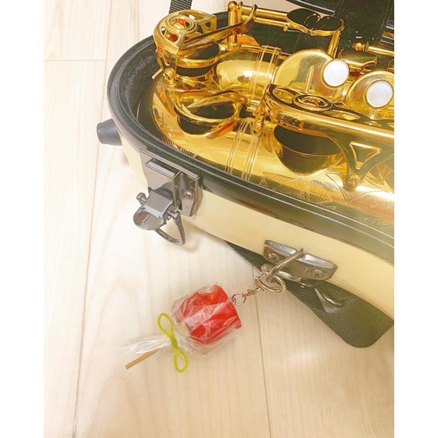 食品サンプル キーホルダー 雑貨 お土産 (りんご飴) |  | 06