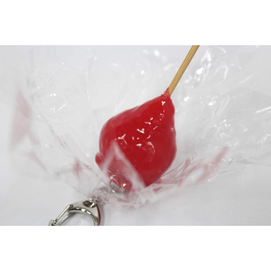 食品サンプル キーホルダー 雑貨 お土産 (いちご飴) |  | 05