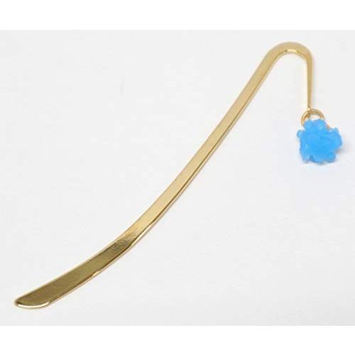 しおり ブックマーク 読書 本 (金平糖) 青色 小 | 