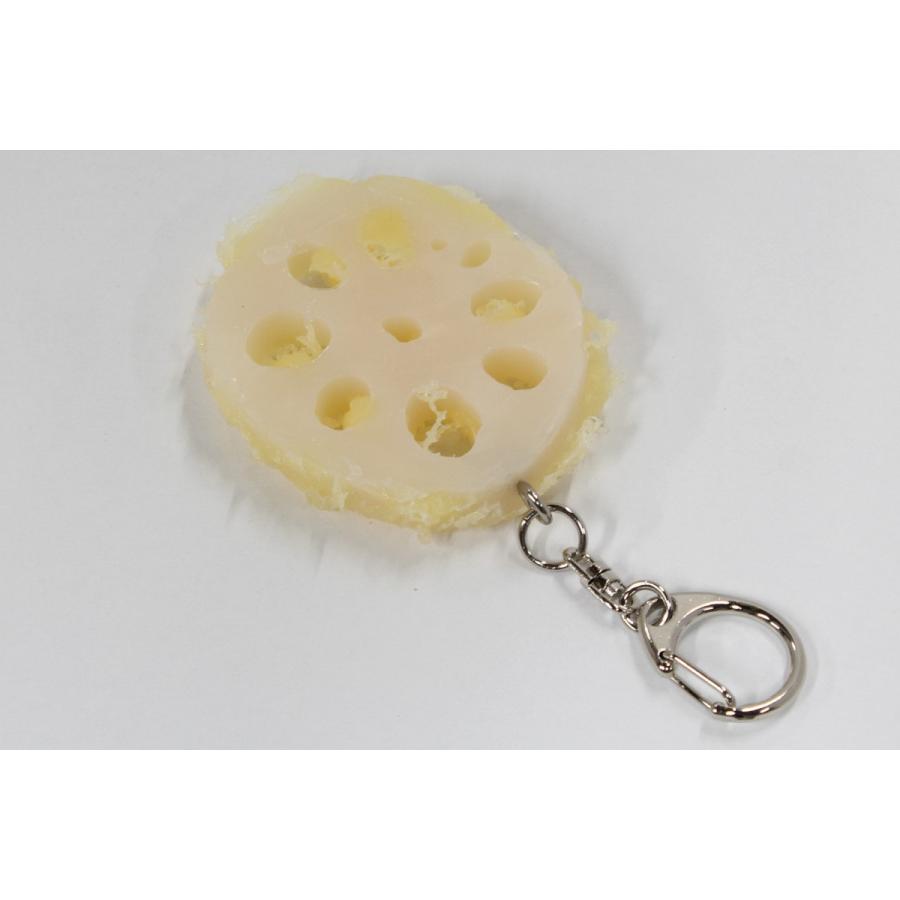 食品サンプル　キーホルダー　れんこん天 |  | 01
