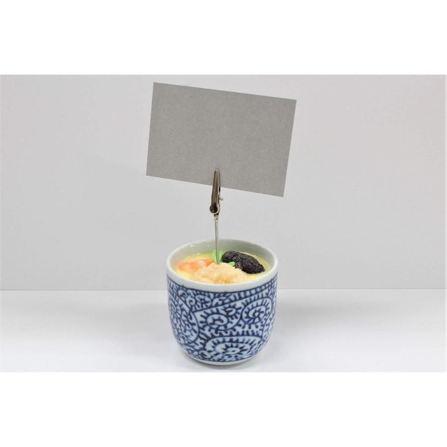 茶碗蒸しのメモクリップ 食品サンプル |  | 02