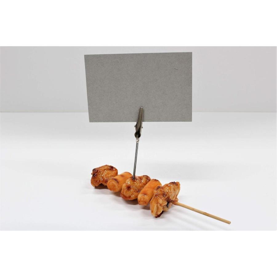 焼き鳥のメモクリップ　食品サンプル (ネギマタレ) |  | 01