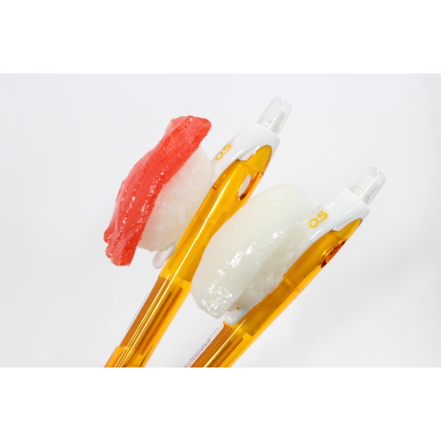 食品サンプル 寿司ペン2本セット (シャーペンまぐろ・シャーペンいか) | 