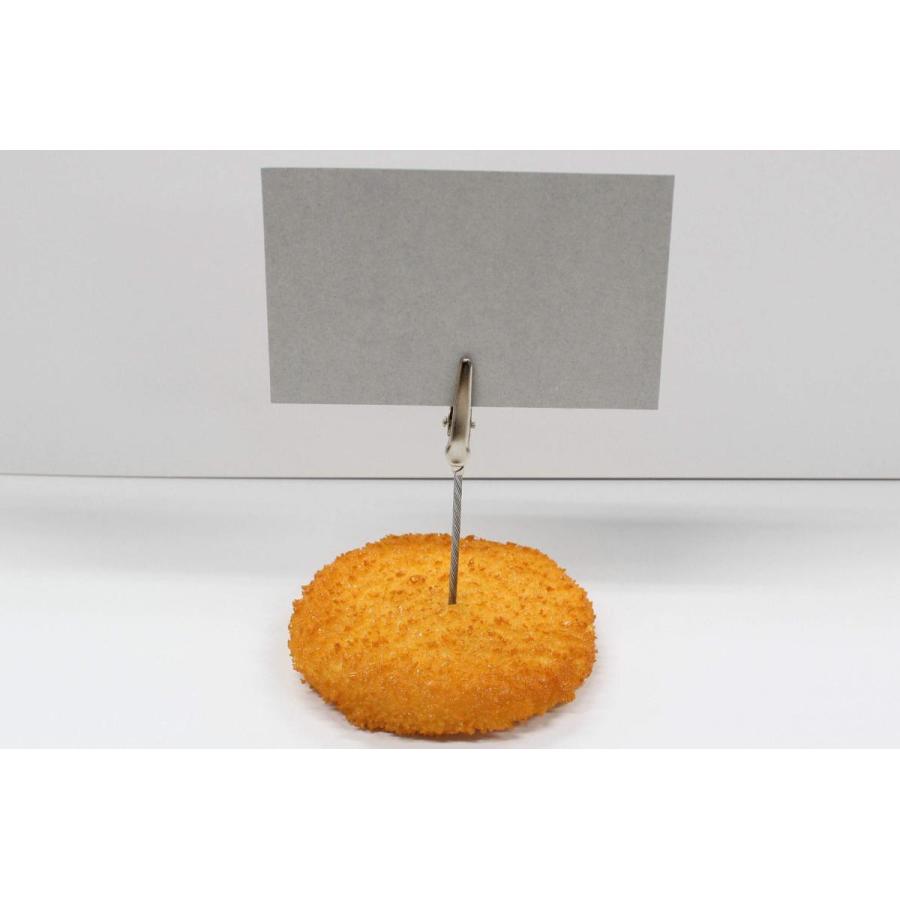 フライのメモクリップ 食品サンプル (コロッケ) |  | 01