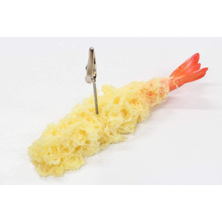 天ぷらのメモクリップ 食品サンプル (海老天 大) | 