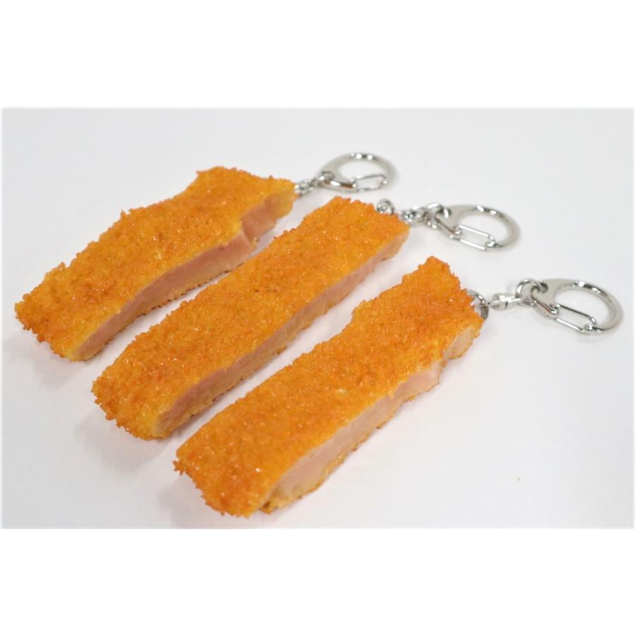 実物大　「勝つカツ勝つ」トンカツキーホルダー　間3切れセット(3号4号5号)　食品サンプル　必勝祈願　合格祈願　プレゼント |  | 01