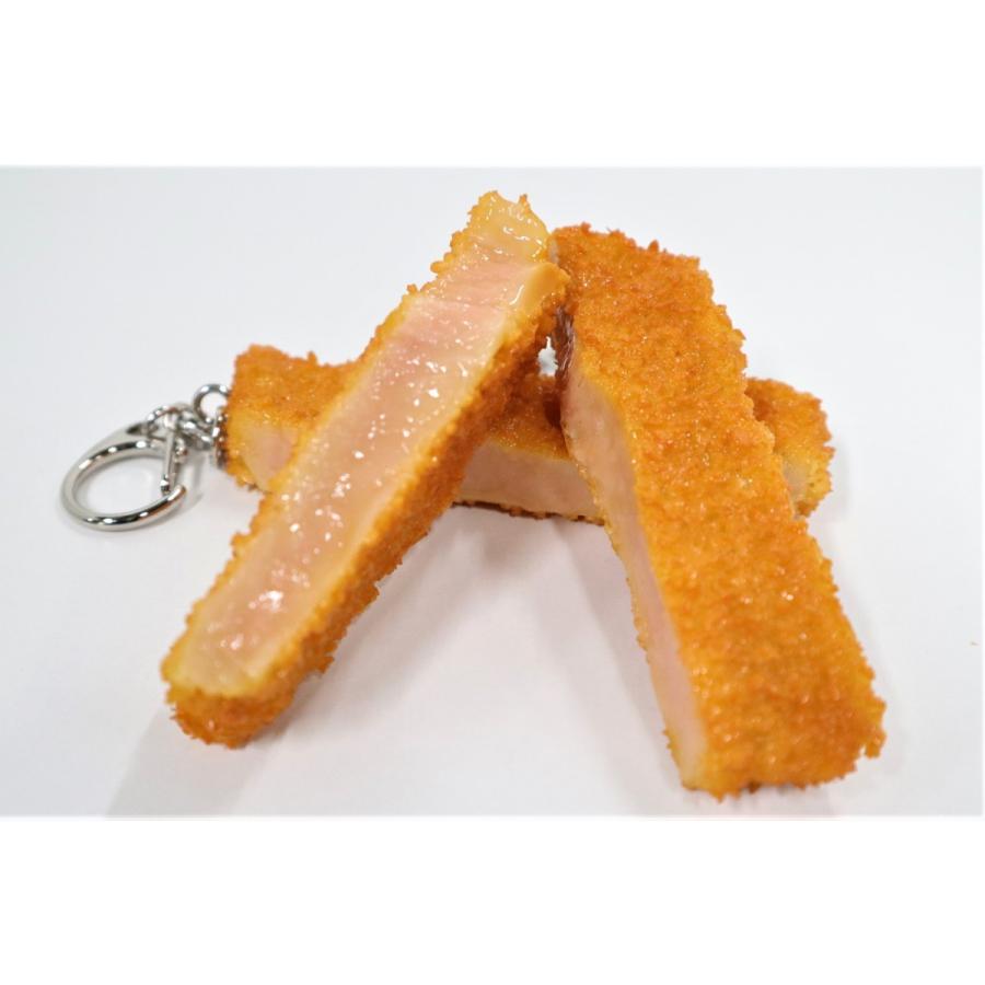 実物大　「勝つカツ勝つ」トンカツキーホルダー　間3切れセット(3号4号5号)　食品サンプル　必勝祈願　合格祈願　プレゼント |  | 04