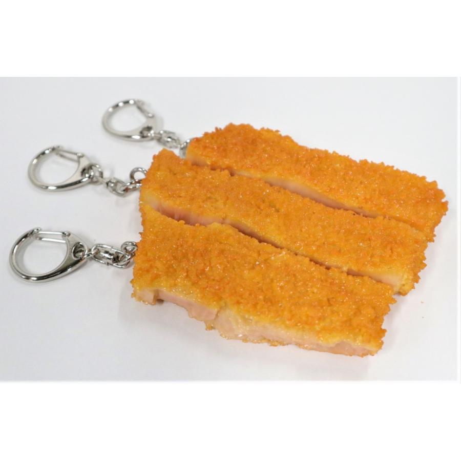 実物大　「勝つカツ勝つ」トンカツキーホルダー　間3切れセット(3号4号5号)　食品サンプル　必勝祈願　合格祈願　プレゼント |  | 05
