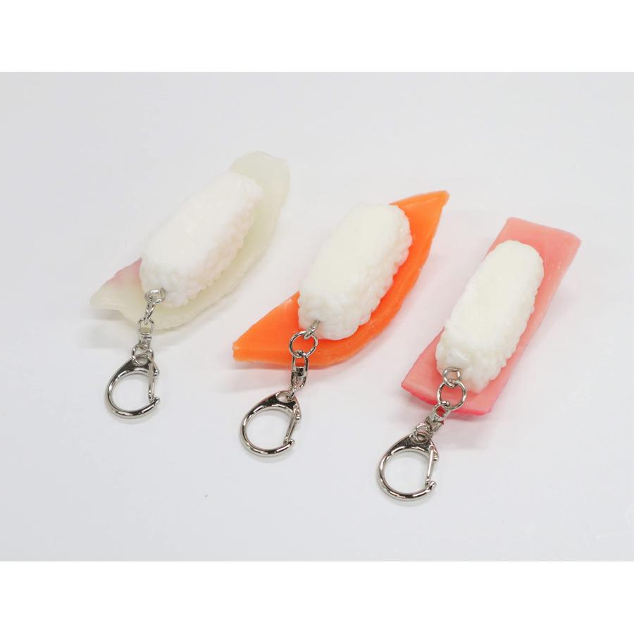 食品サンプル 寿司 キーホルダー3個セット 京都 (中とろ・鮭・鯛) |  | 01