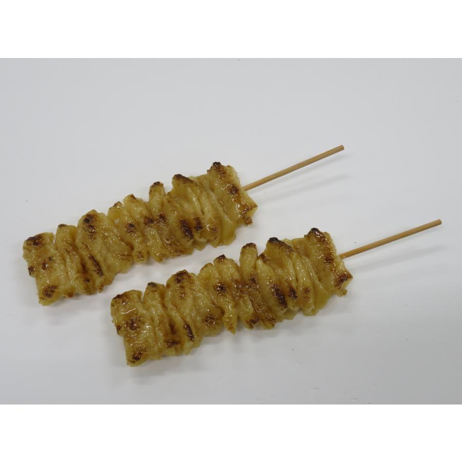 コンビニ/サイズ】焼き鳥ビック 皮 塩（2本） 食品サンプル : 食品さん