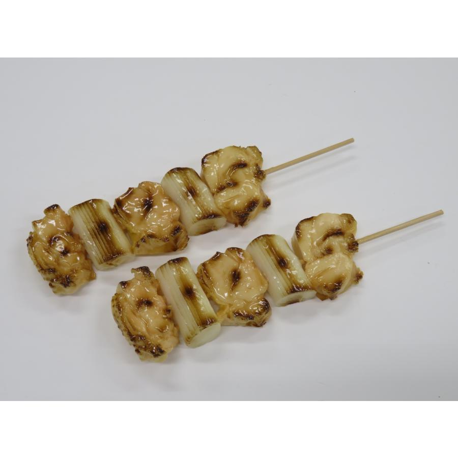 コンビニ/サイズ】焼き鳥ビック ねぎま 塩（2本） 食品サンプル : 食品