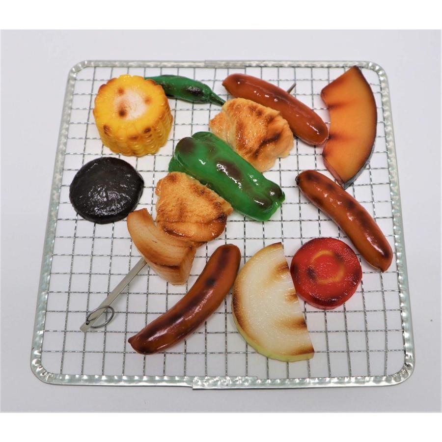 食品サンプル バーベキューセット (鶏肉串1本セット) | 