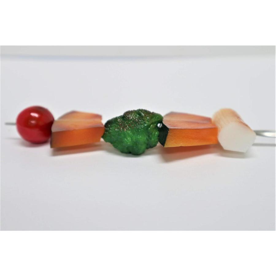 食品サンプル バーベキューセット (野菜串2本セット) |  | 04