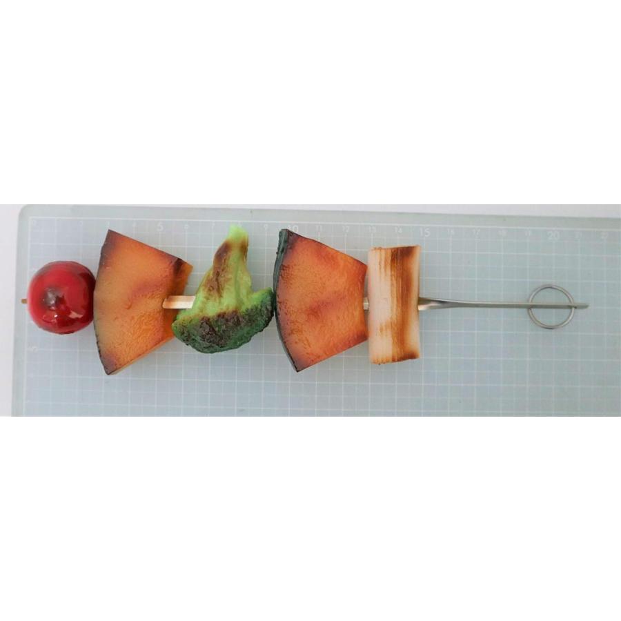 食品サンプル バーベキューセット (野菜串2本セット) |  | 07