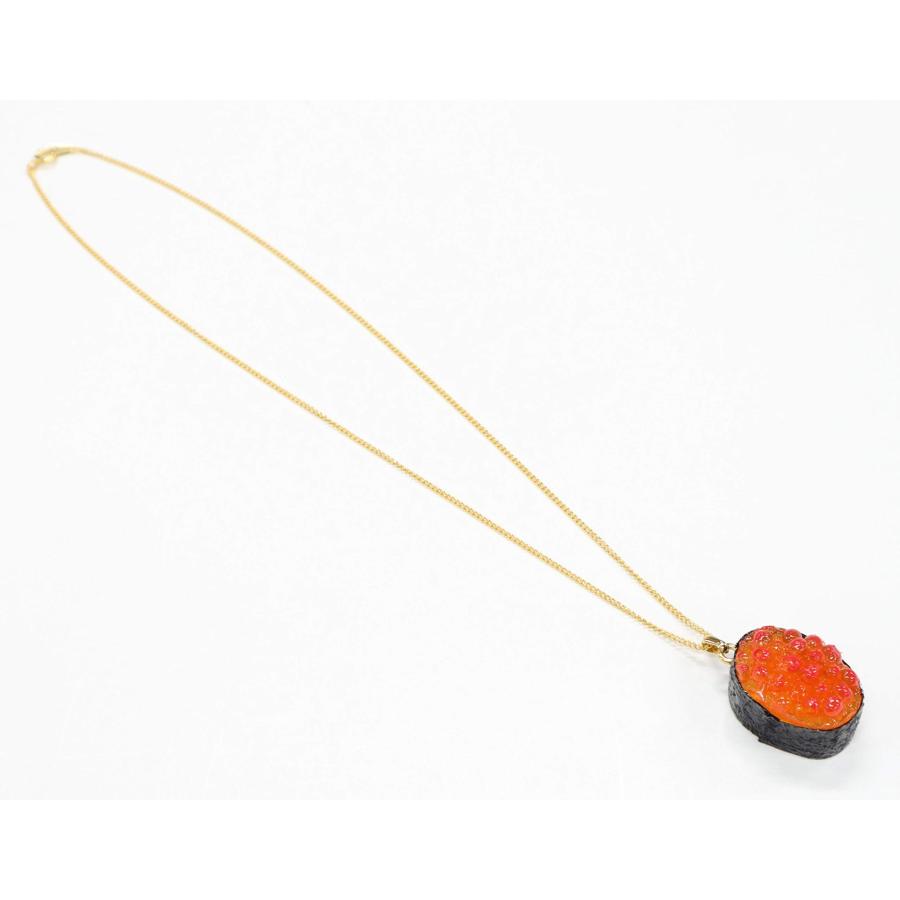 ネックレス（ゴールド） 食品サンプル ミニチュア寿司（いくら） |  | 01