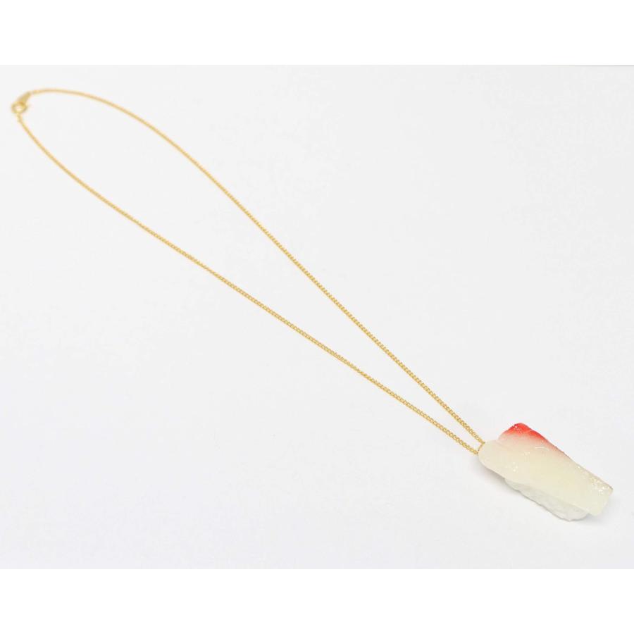 ネックレス（ゴールド） 食品サンプル ミニチュア寿司（はまち） |  | 01