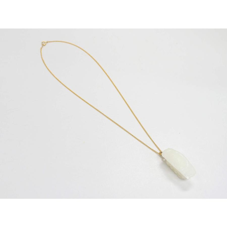 ネックレス（ゴールド）　食品サンプル 　ミニチュア寿司（いか） |  | 01