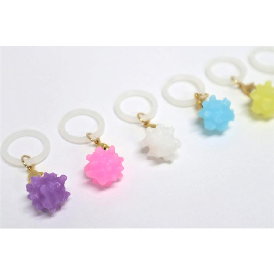 食品サンプル アンブレラマーカー 金平糖 水色 |  | 01