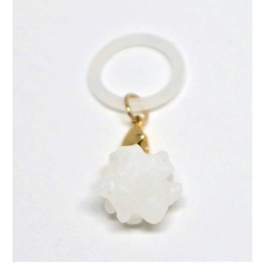 食品サンプル アンブレラマーカー 金平糖 白色 | 