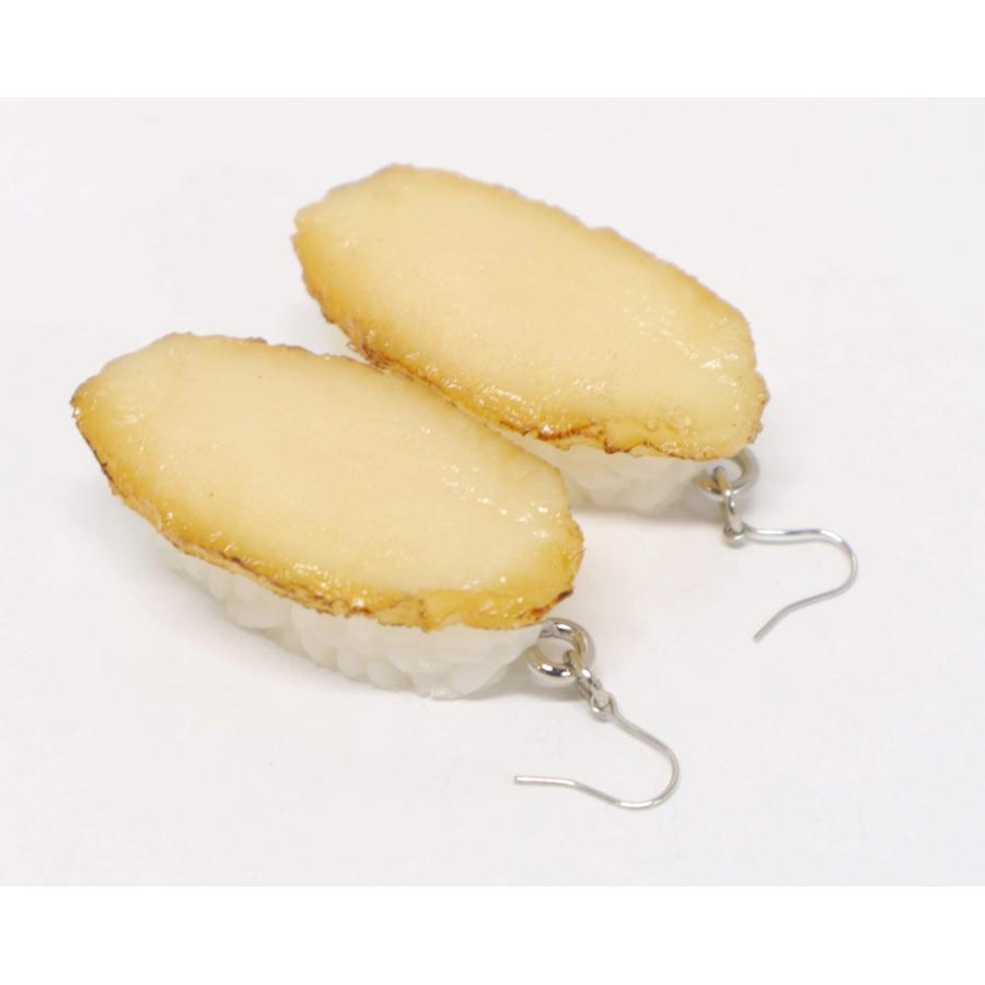 食品サンプル ネックレス・ピアスセット（シルバー） ミニチュア寿司（あわび） |  | 02