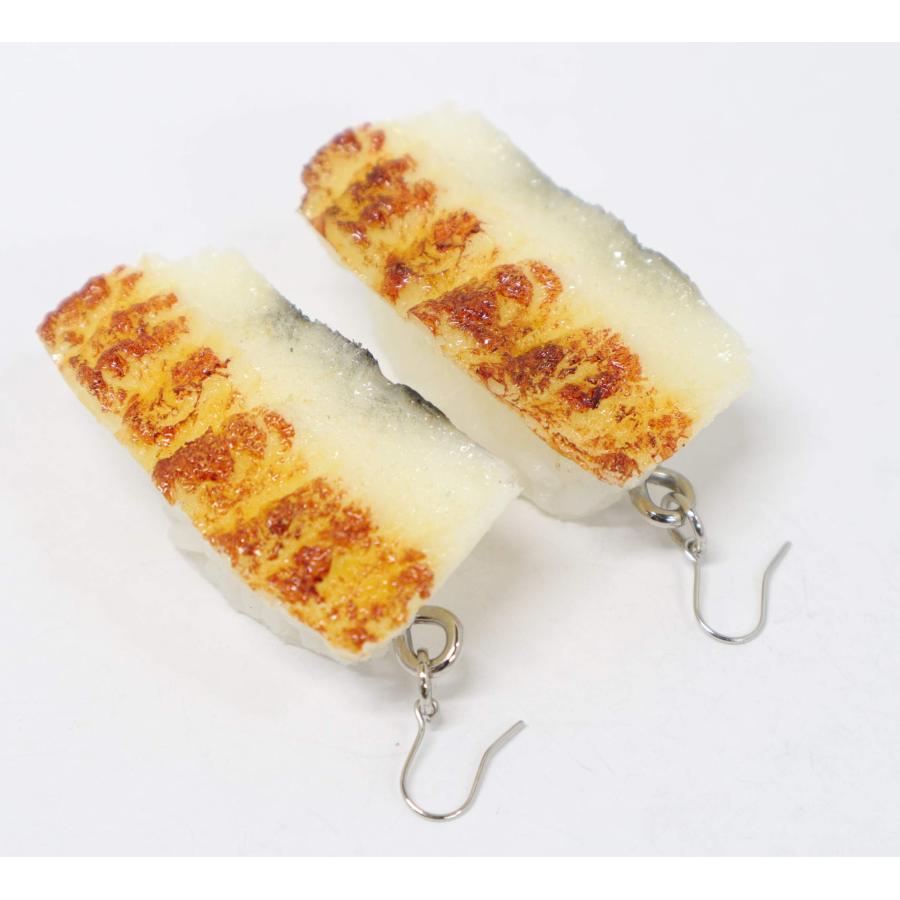 食品サンプル ネックレス・ピアスセット（シルバー） ミニチュア寿司（穴子） |  | 02