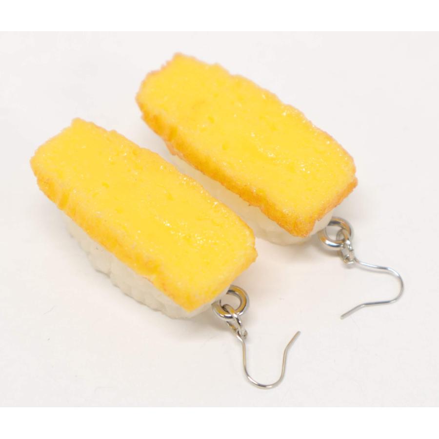 食品サンプル ネックレス・ピアスセット（シルバー） ミニチュア寿司（はまち） |  | 02