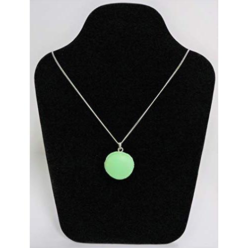 ネックレス(シルバー） マカロン　グリーン　食品サンプル　 |  | 01