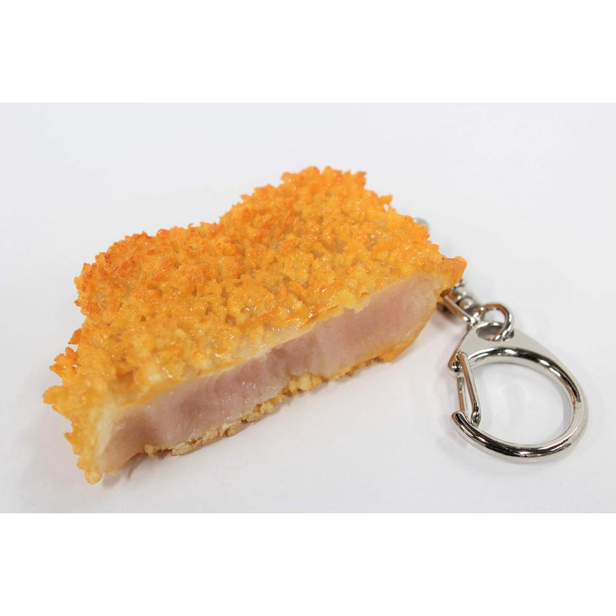 食品サンプル 10切れセット 勝つカツ勝つトンカツキーホルダー 10人 