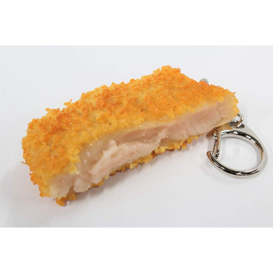 食品サンプル 10切れセット 勝つカツ勝つトンカツキーホルダー 10人