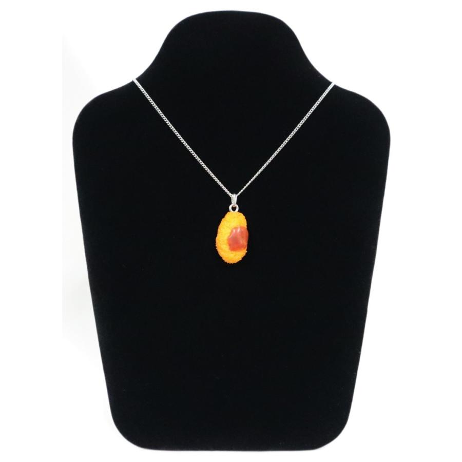 ネックレス(シルバー）  ミニチュアとんかつ　食品サンプル　 |  | 01