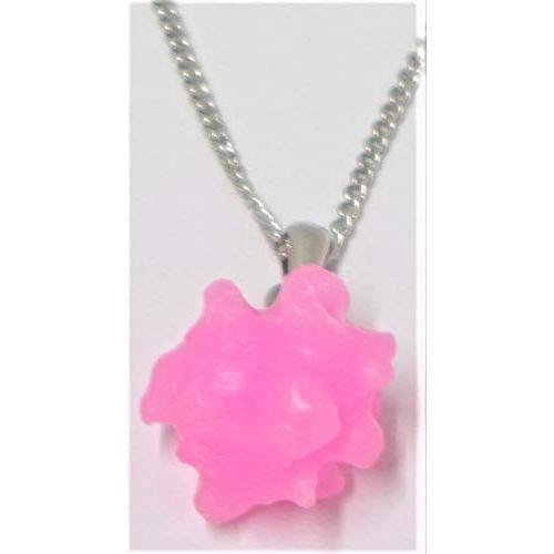 ネックレス(シルバー） 金平糖大サイズ (ピンク) | 