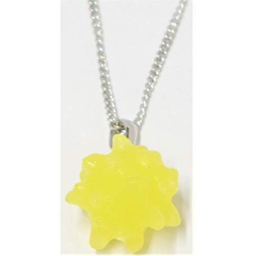 ネックレス(シルバー） 金平糖大サイズ（黄色） | 