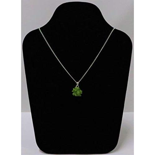 ネックレス(シルバー） 金平糖大サイズ (抹茶色) |  | 01