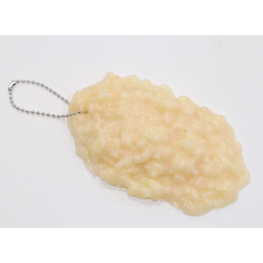 脂肪サンプル　脂肪模型100gキーホルダーチェーン　食品サンプル 　実物重量　ダイエット　トレーニング　フードモデル |  | 01
