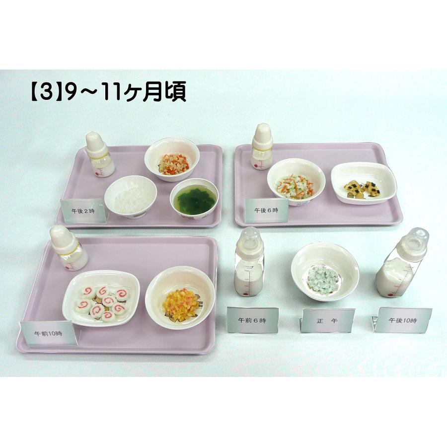 【病院食】44 離乳食 献立モデル Aタイプ フードモデル 離乳食 トレーニング 健康食 |  | 04