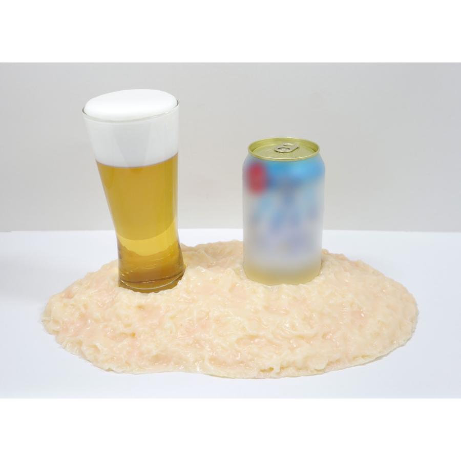 脂肪の塊１kgスタンドディスプレイ（脂肪模型・タンブラービール　２点セット）　機能性ビール・売場店頭販促用　食品サンプル　フードモデル　ダイエット |  | 02