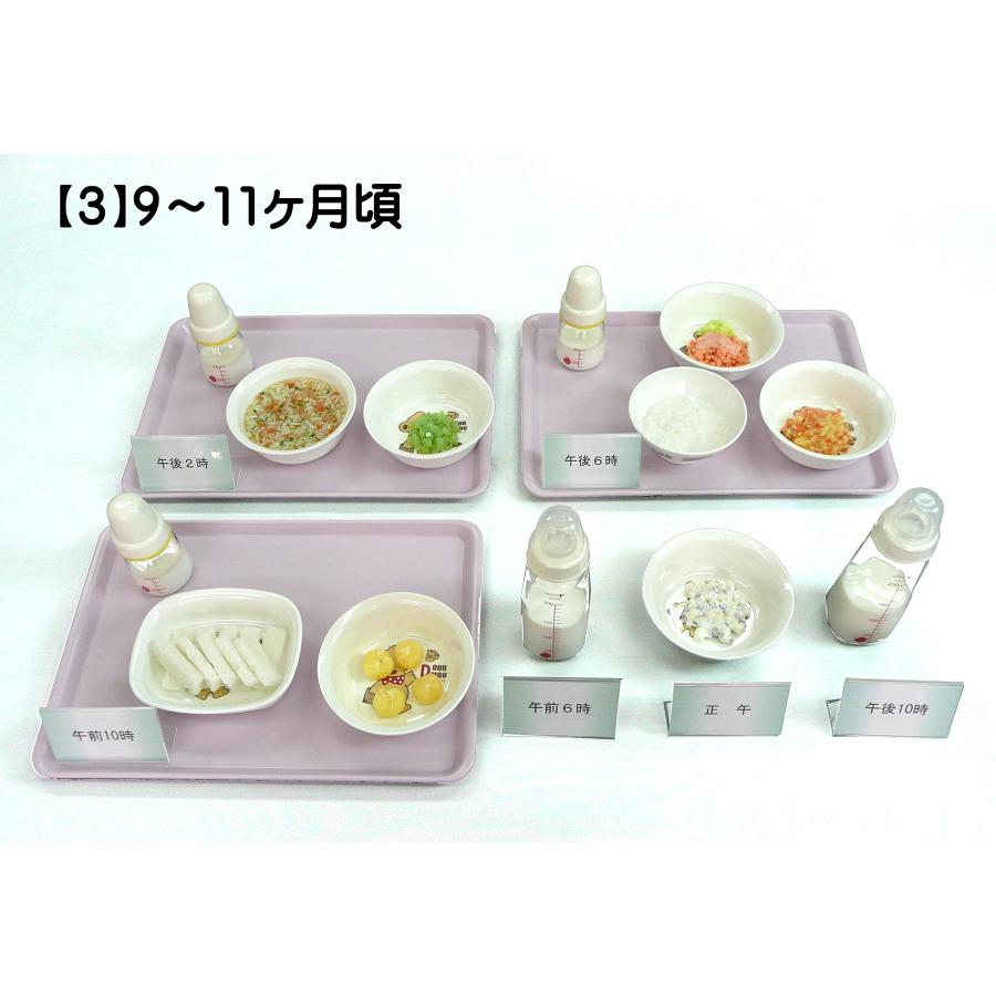 【病院食】45 離乳食 献立モデル Bタイプ フードモデル 離乳食 トレーニング 健康食 |  | 04