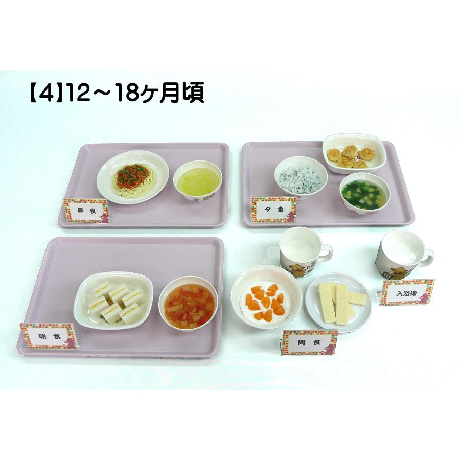 【病院食】45 離乳食 献立モデル Bタイプ フードモデル 離乳食 トレーニング 健康食 |  | 05