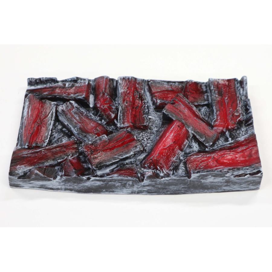 食品サンプル　炭（四角）　販促　ディスプレイ　アウトドア | 