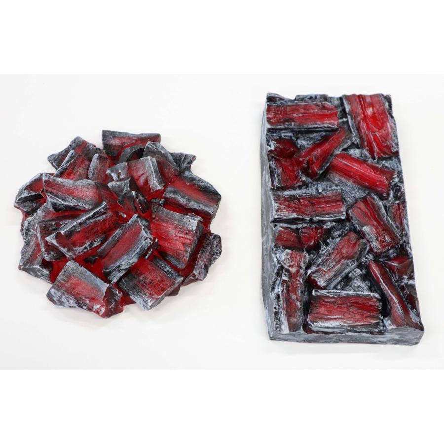 食品サンプル　炭（四角）　販促　ディスプレイ　アウトドア |  | 03