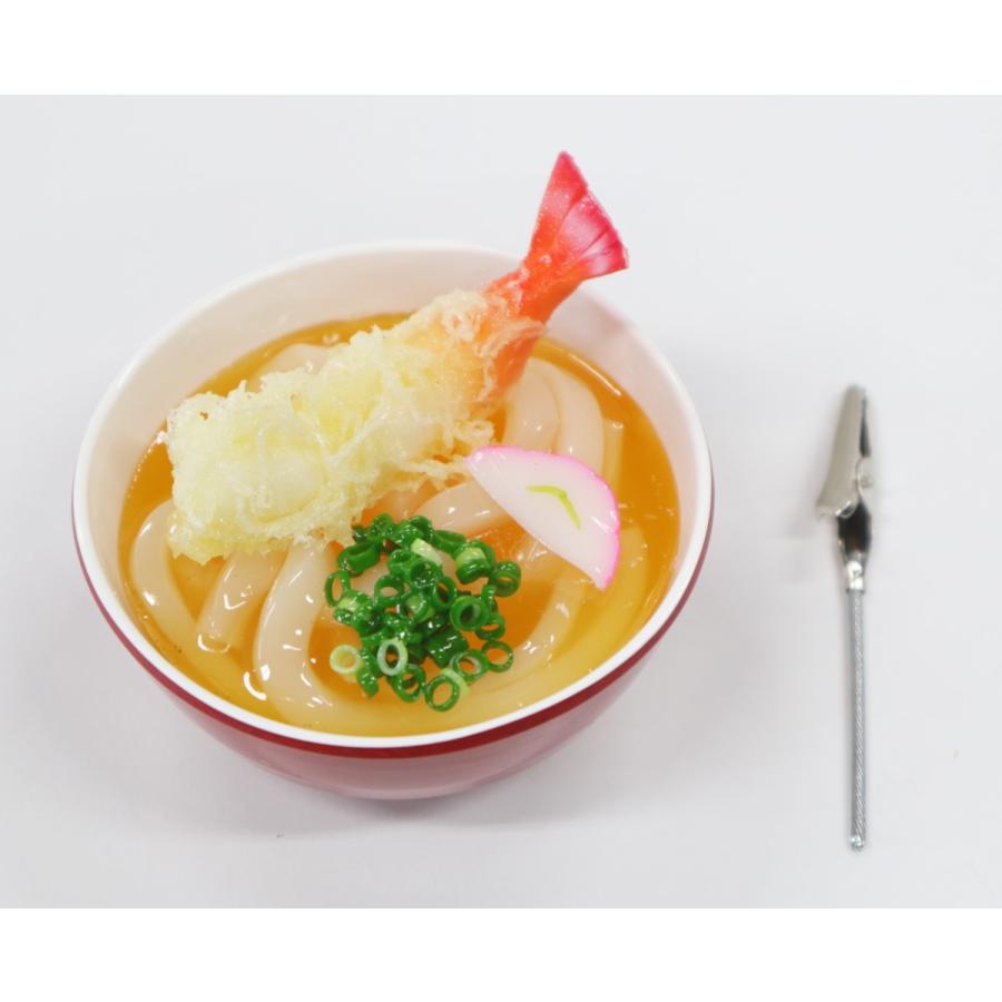 食品サンプル　ミニ天ぷらうどん　メモクリップ　ミニチュア |  | 01