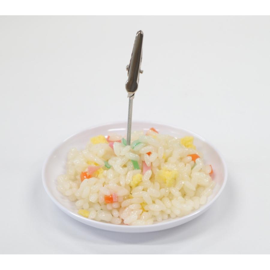 食品サンプル ミニチャーハン メモクリップ ミニチュア 炒飯 : 食品