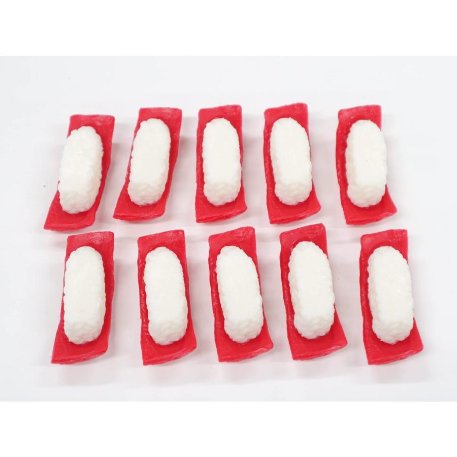 食品サンプル　寿司　マグロ（10貫セット）　パーツ　販促　インテリア　ディスプレイ |  | 01