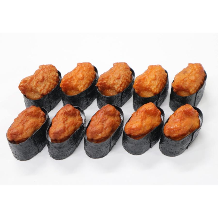 食品サンプル 寿司 からあげ（10貫セット） パーツ 販促 インテリア