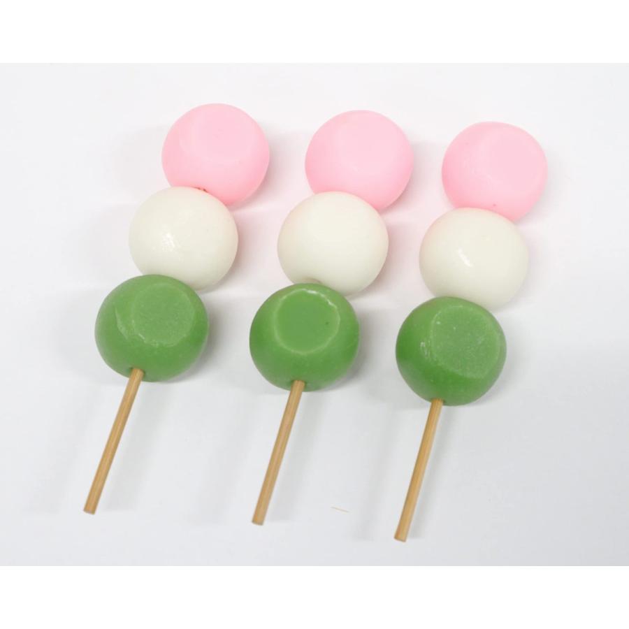 食品サンプル　３色団子（3本）　だんご　 ディスプレイ 販促 |  | 01