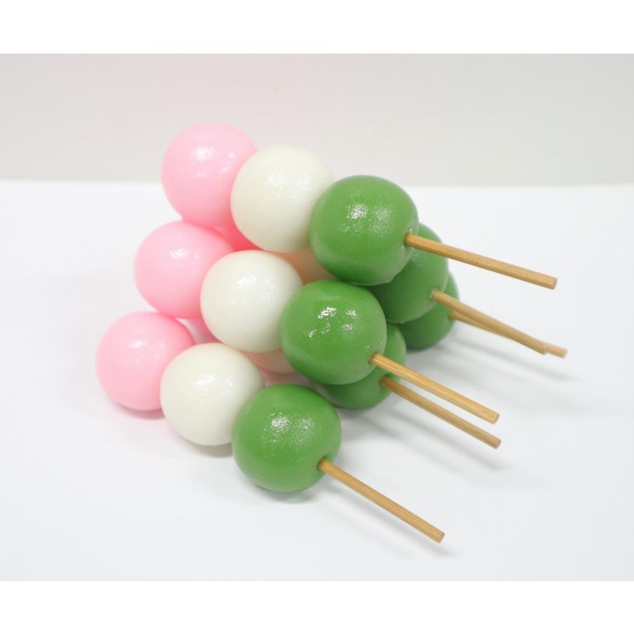 食品サンプル　３色団子（6本）　だんご　 ディスプレイ 販促 | 