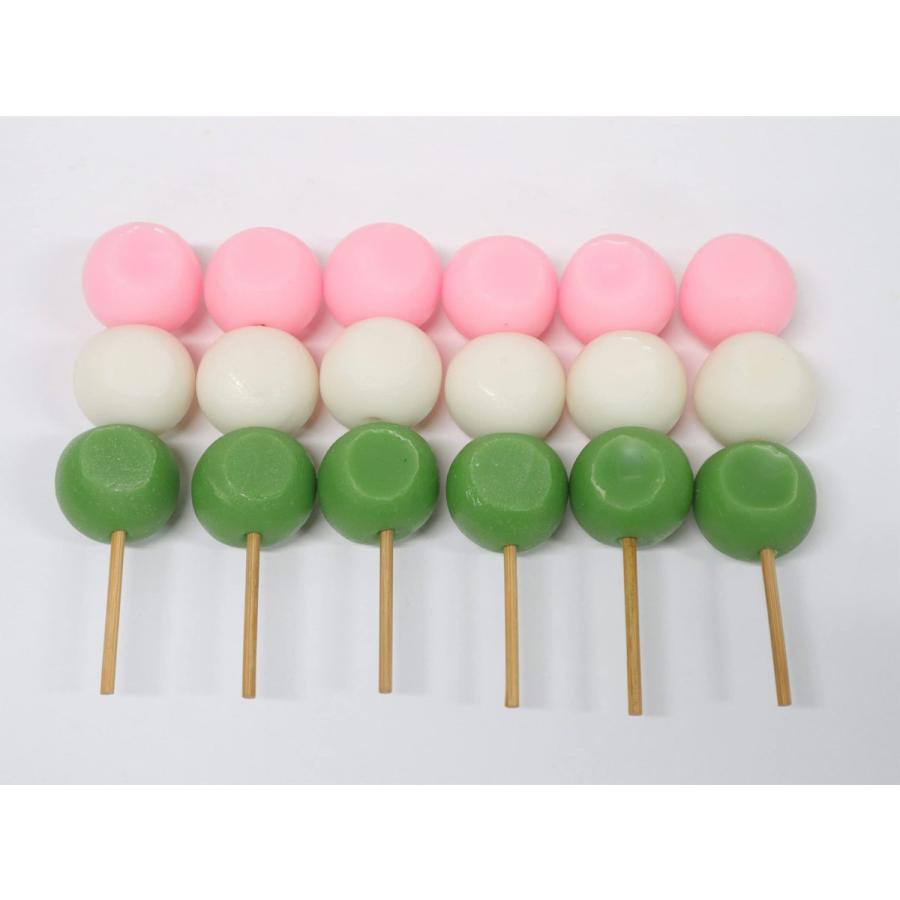 食品サンプル　３色団子（6本）　だんご　 ディスプレイ 販促 |  | 02