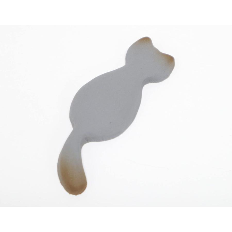 食品サンプル　マグネット　焼きマシュマロキャット　（グレー）　猫　磁石 | 